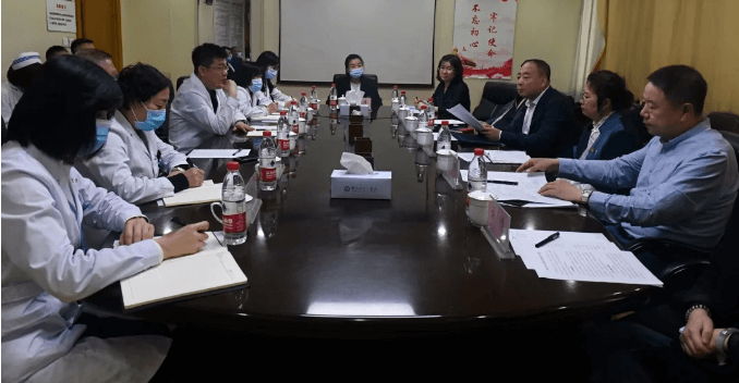 省衛(wèi)健委督查組到我院開展安全防范和防汛準(zhǔn)備工作督查